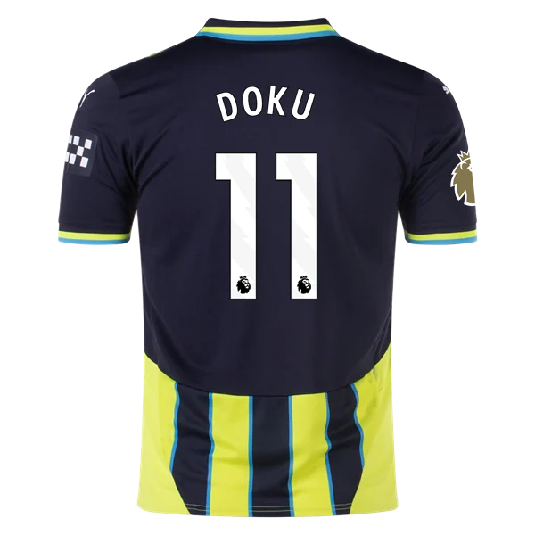 Jérémy Doku Manchester City 24/25 Replica Away Jersey