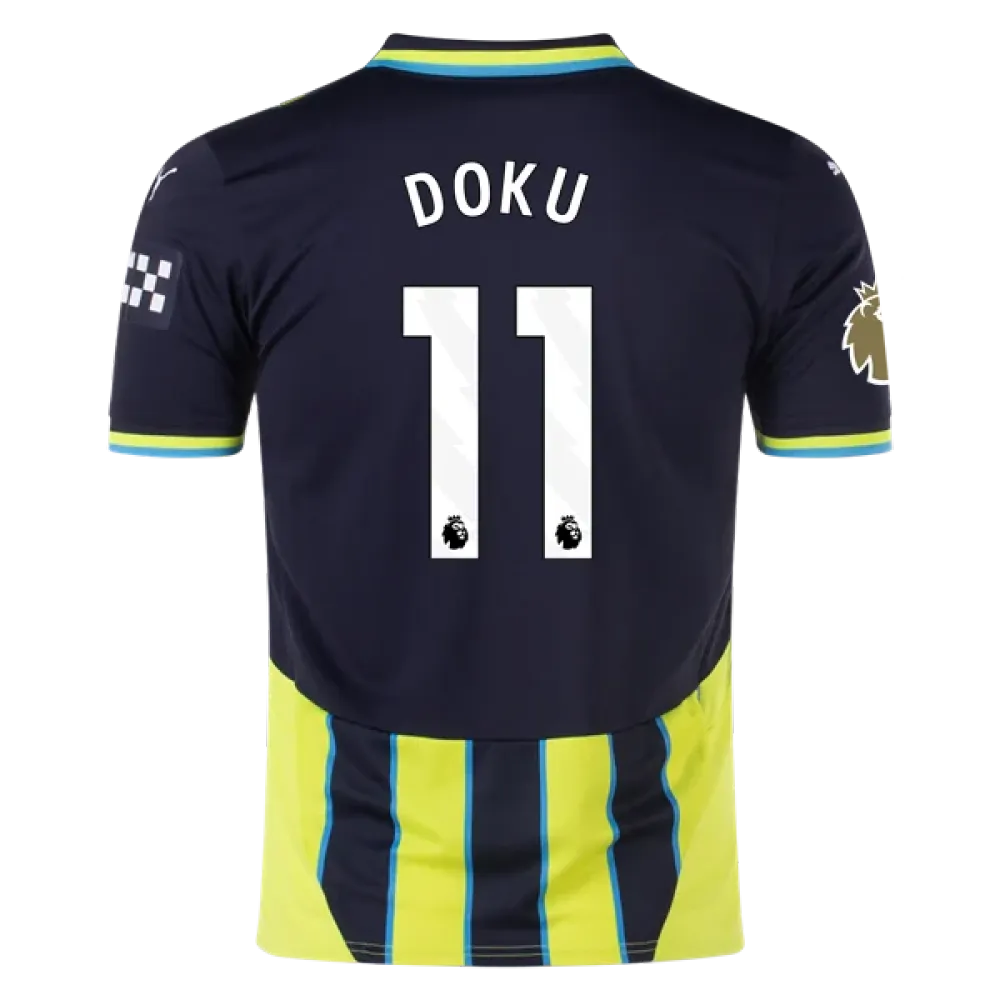 Jérémy Doku Manchester City 24/25 Replica Away Jersey