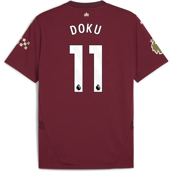 Jérémy Doku Manchester City 24/25 Replica Third Jersey
