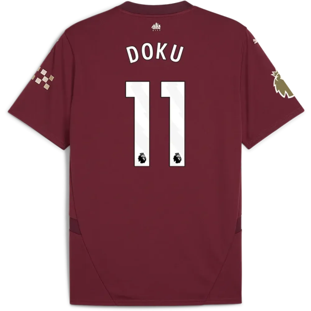 Jérémy Doku Manchester City 24/25 Replica Third Jersey