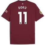 Jérémy Doku Manchester City 24/25 Replica Third Jersey