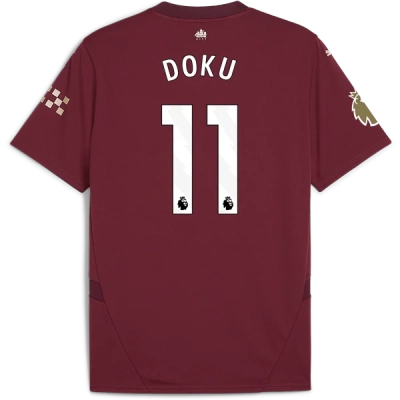 Jérémy Doku Manchester City 24/25 Replica Third Jersey 01
