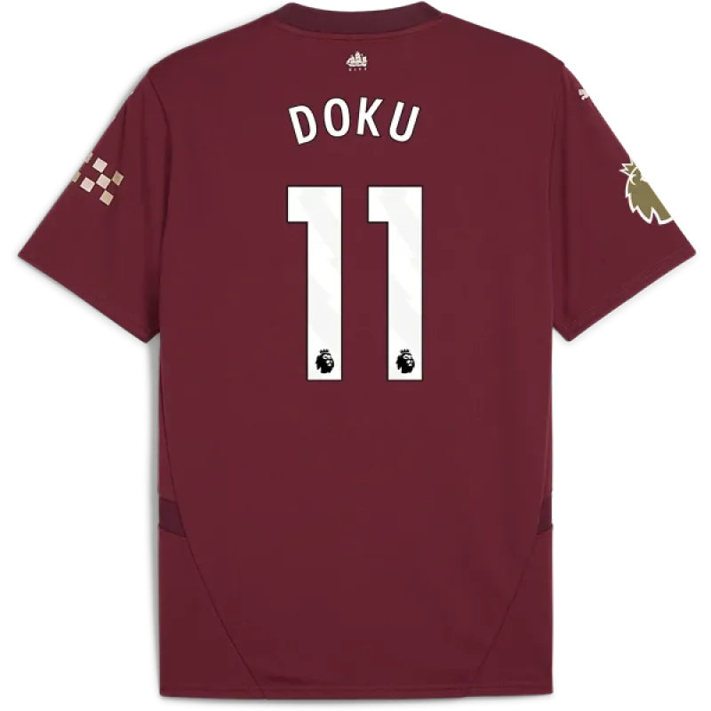 Jérémy Doku Manchester City 24/25 Replica Third Jersey