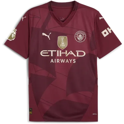 Jérémy Doku Manchester City 24/25 Replica Third Jersey 02