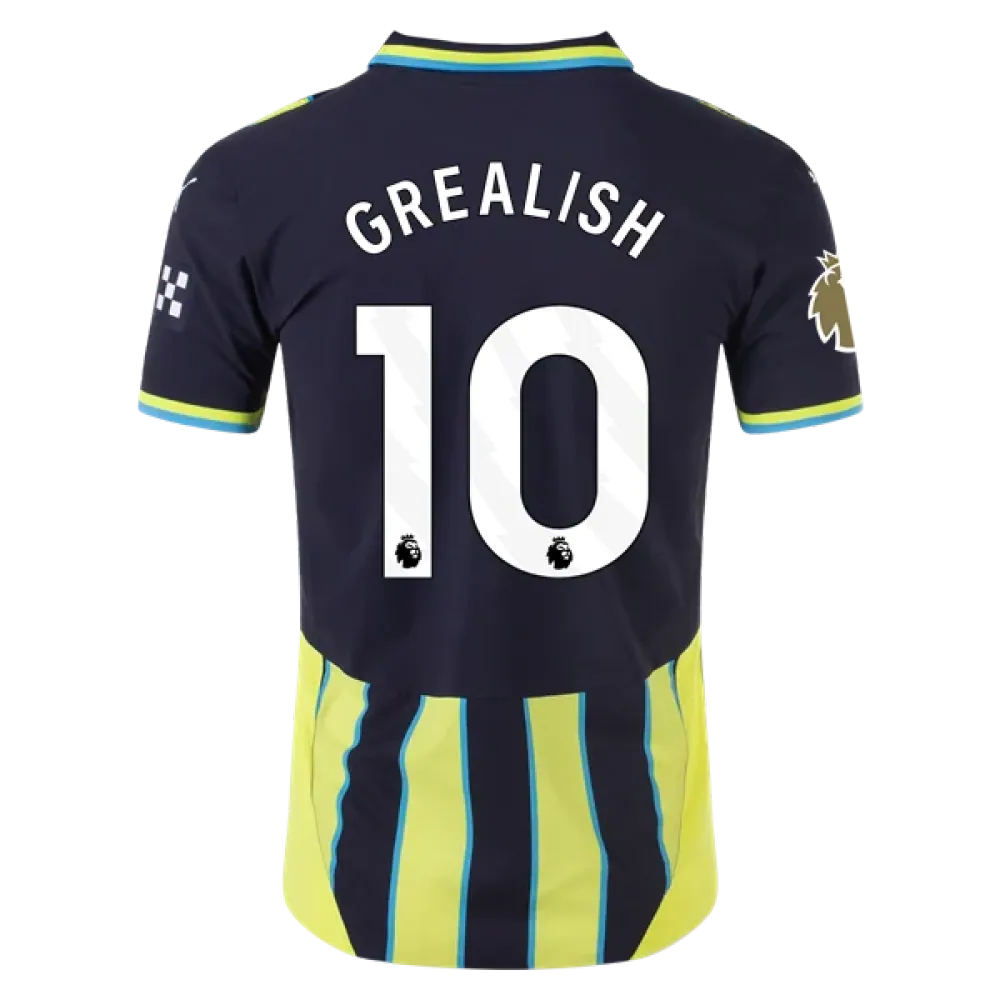 Jack Grealish Manchester City 24/25 Player Away Jersey