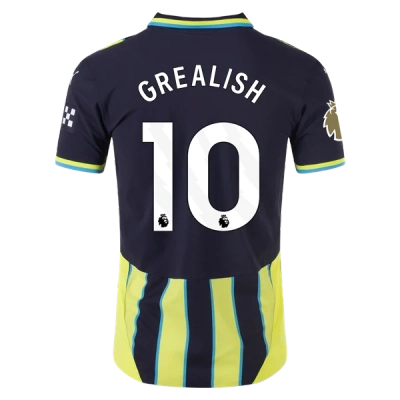 Jack Grealish Manchester City 24/25 Player Away Jersey 01