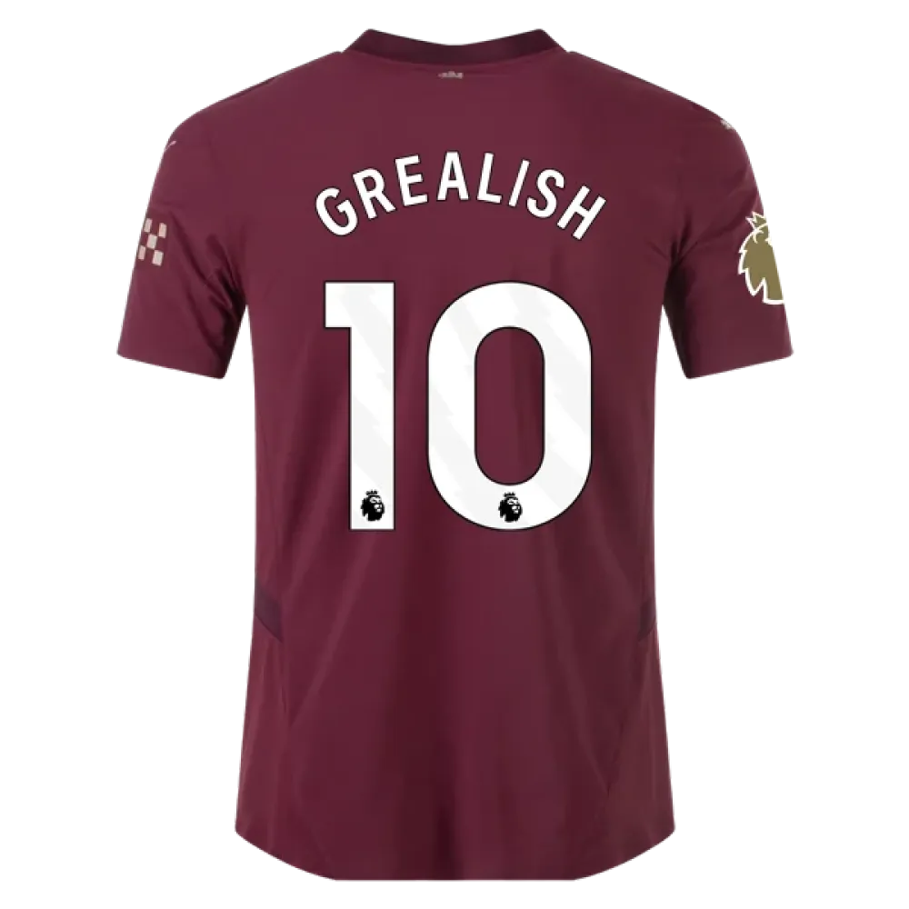 Jack Grealish Manchester City 24/25 Player Third Jersey