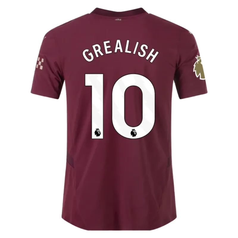Jack Grealish Manchester City 24/25 Player Third Jersey