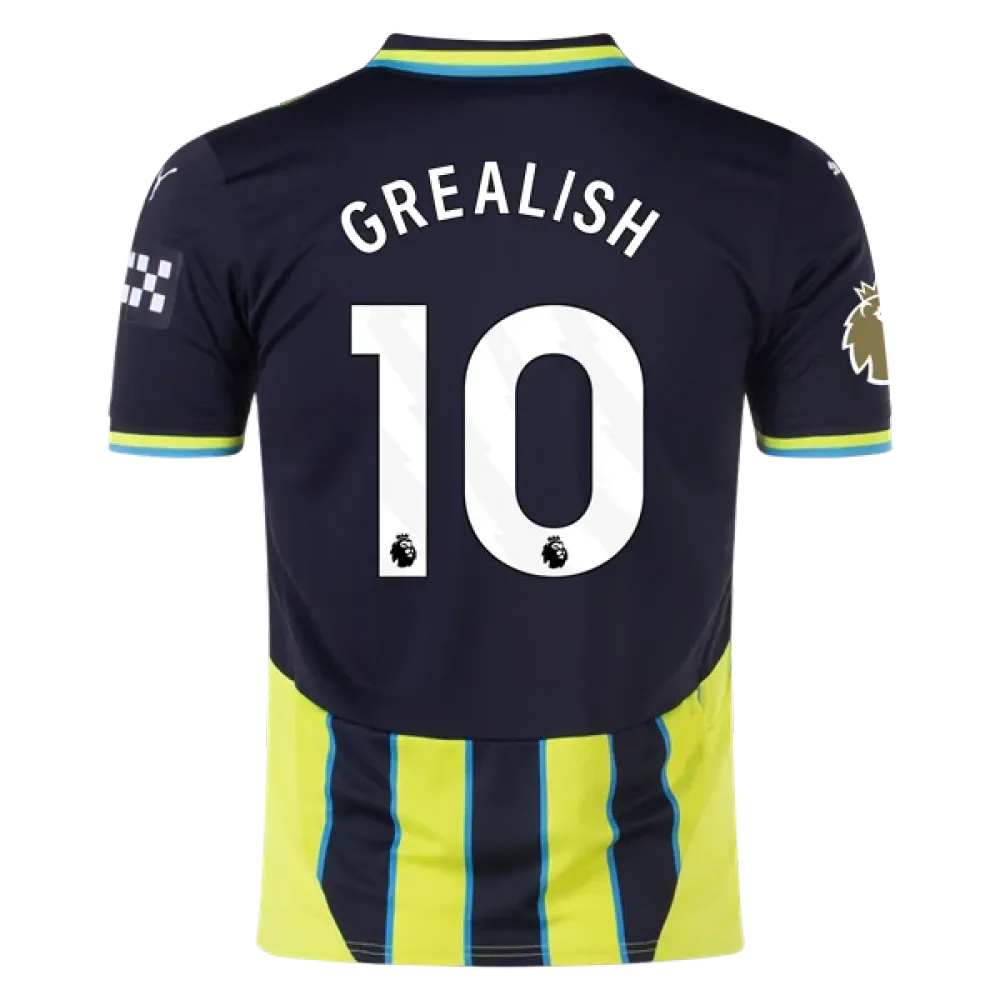 Jack Grealish Manchester City 24/25 Replica Away Jersey