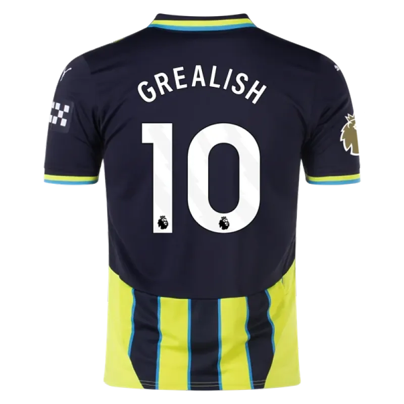 Jack Grealish Manchester City 24/25 Replica Away Jersey