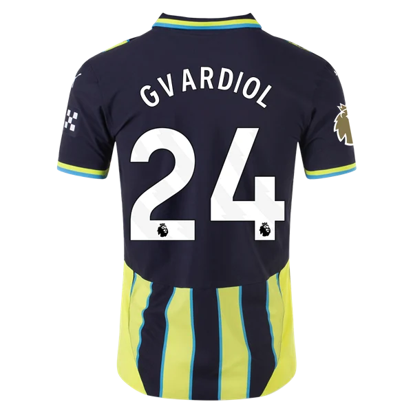 Joško Gvardiol Manchester City 24/25 Player Away Jersey