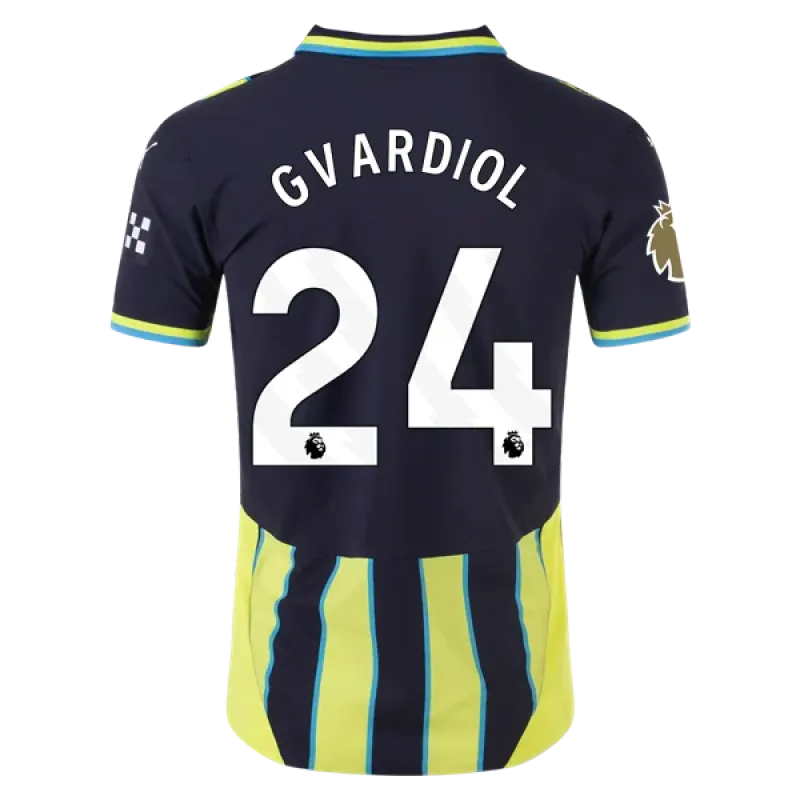 Joško Gvardiol Manchester City 24/25 Player Away Jersey