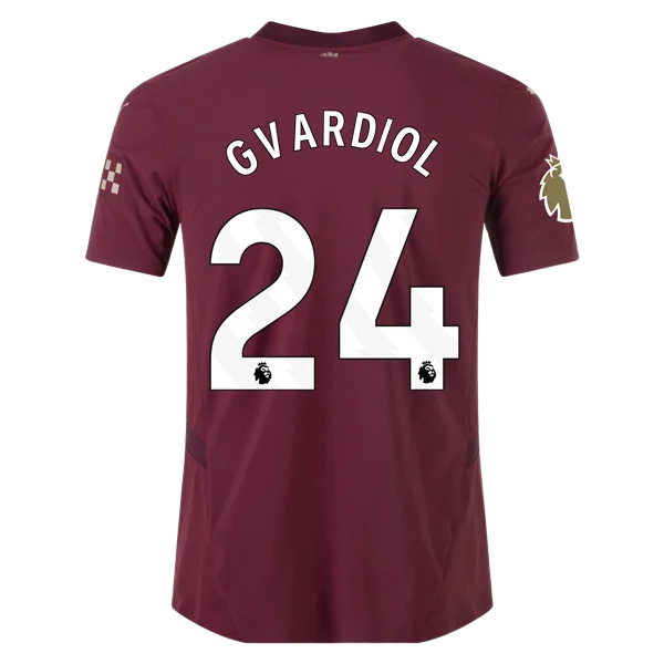 Joško Gvardiol Manchester City 24/25 Player Third Jersey