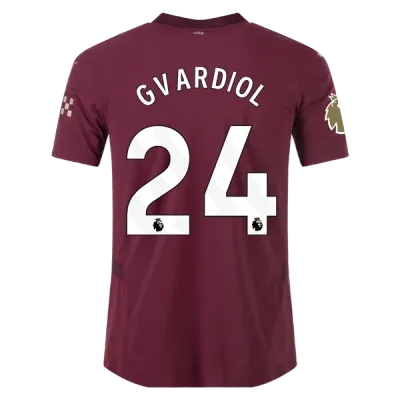 Joško Gvardiol Manchester City 24/25 Player Third Jersey 01