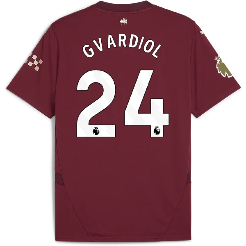 Joško Gvardiol Manchester City 24/25 Replica Third Jersey