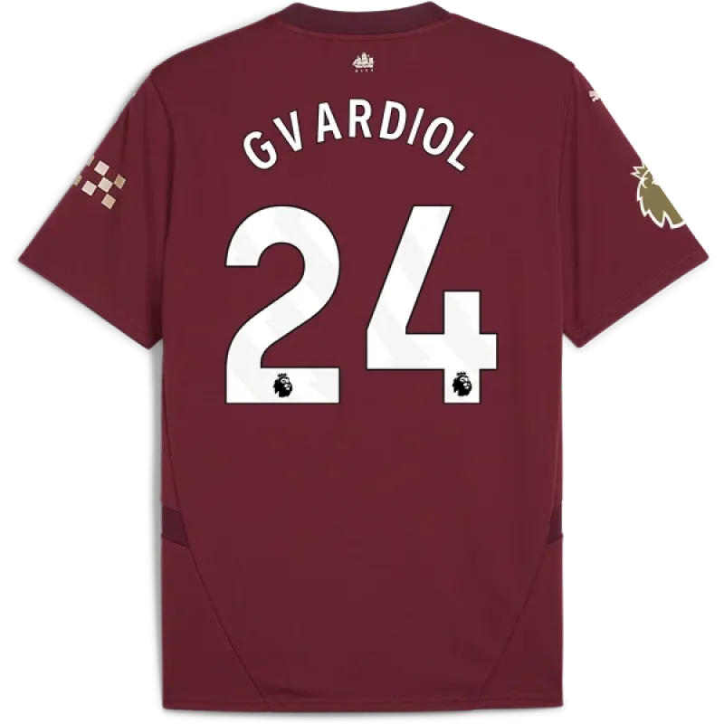 Joško Gvardiol Manchester City 24/25 Replica Third Jersey