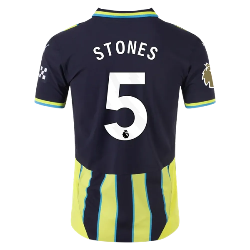 John Stones Manchester City 24/25 Player Away Jersey