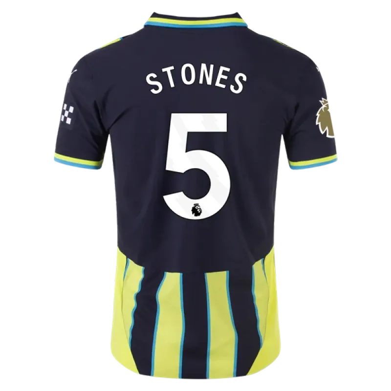 John Stones Manchester City 24/25 Player Away Jersey