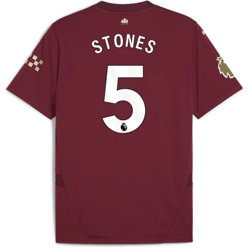 John Stones Manchester City 24/25 Replica Third Jersey