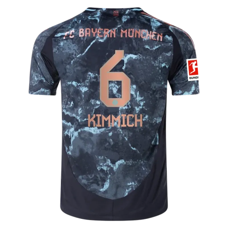 Joshua Kimmich Bayern Munich 24/25 Player Away Jersey