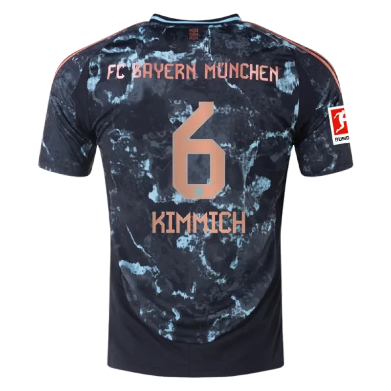 Joshua Kimmich Bayern Munich 24/25 Replica Away Jersey