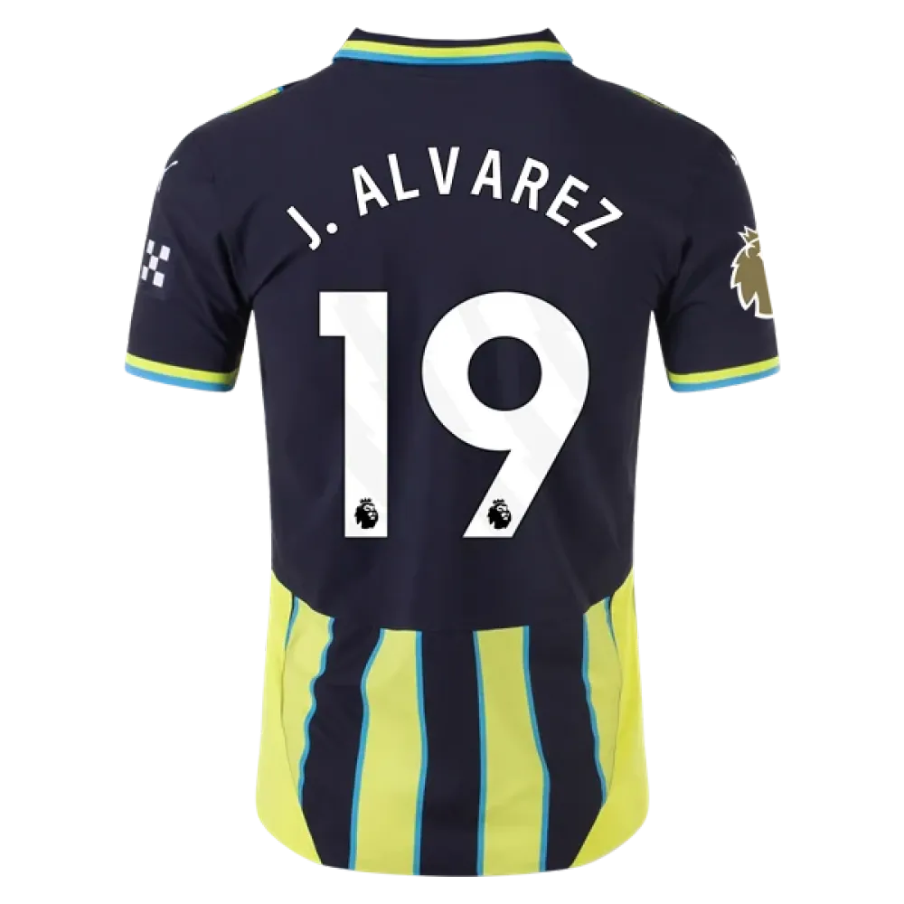 Julián Álvarez Manchester City 24/25 Player Away Jersey