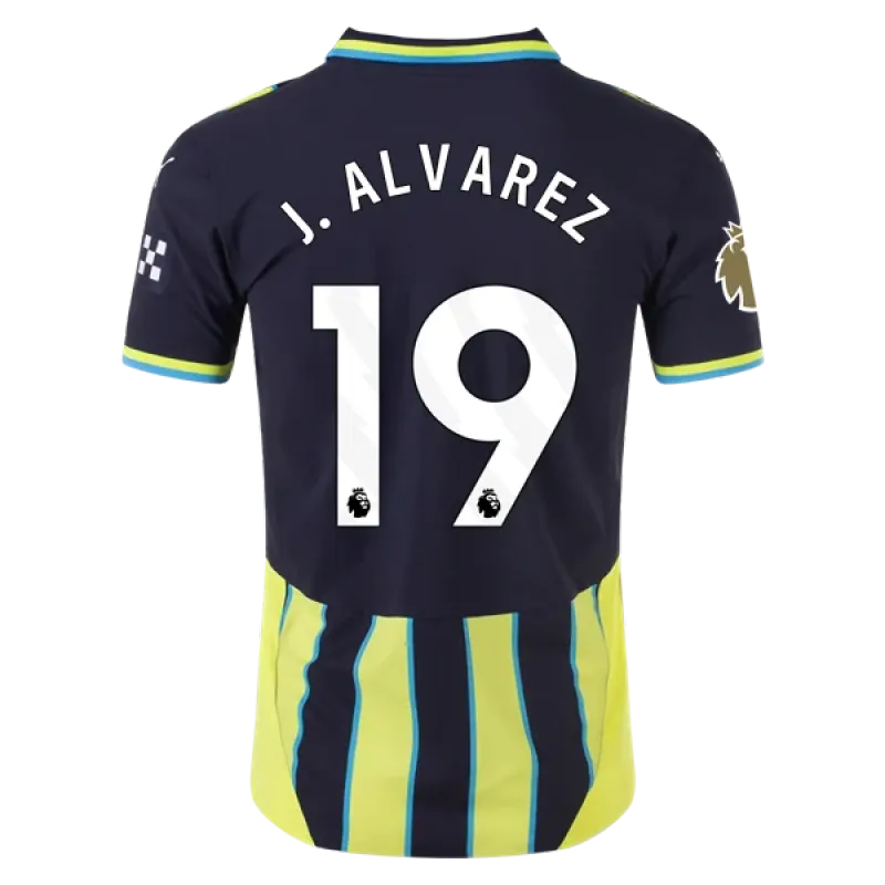 Julián Álvarez Manchester City 24/25 Player Away Jersey