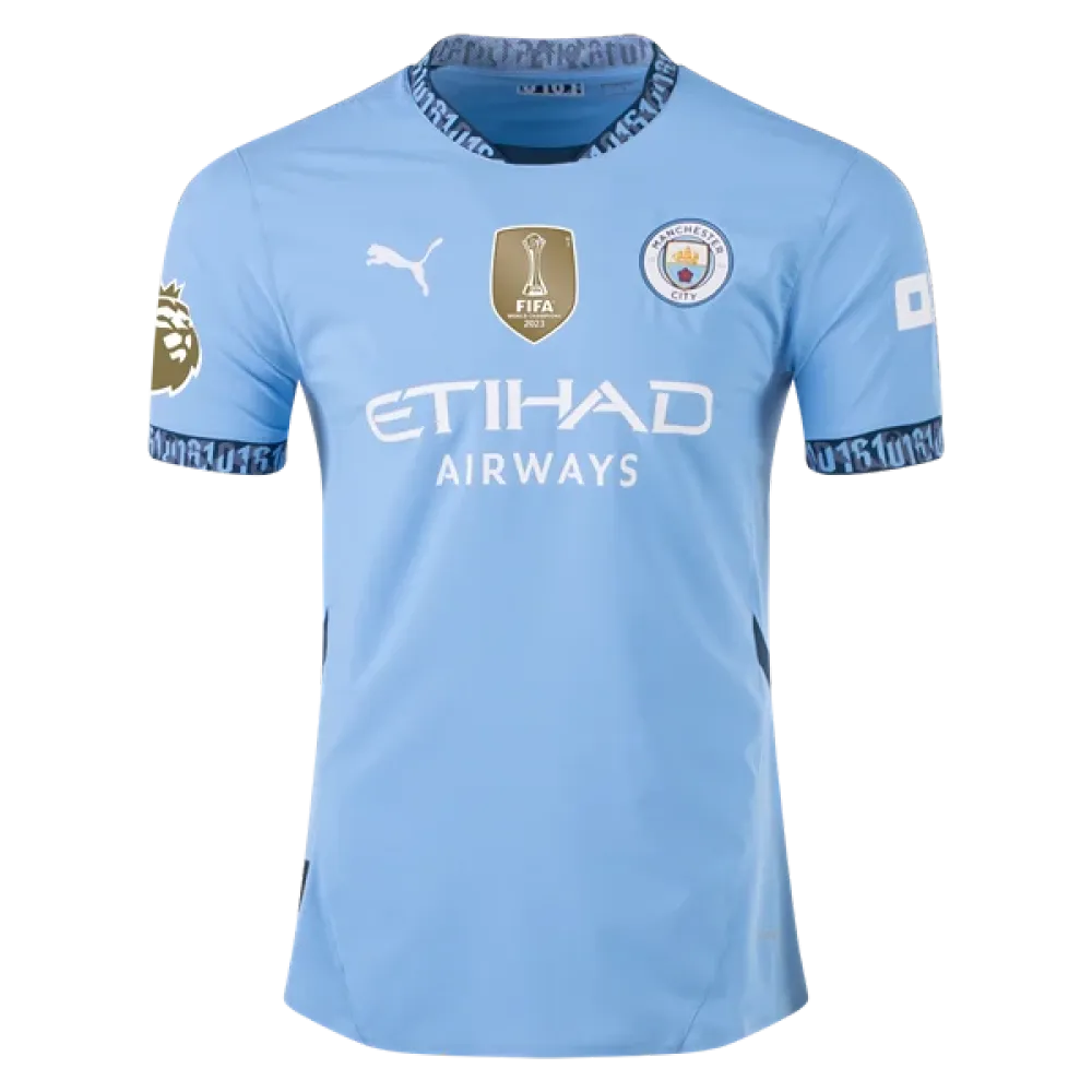 Julián Álvarez Manchester City 24/25 Player Home Jersey
