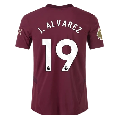 Julián Álvarez Manchester City 24/25 Player Third Jersey 01