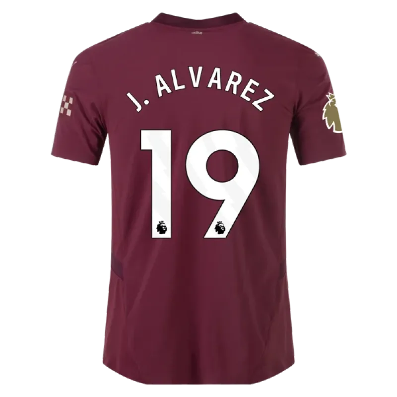 Julián Álvarez Manchester City 24/25 Player Third Jersey