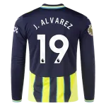 Julián Álvarez Manchester City 24/25 Player Long Sleeve Away Jersey