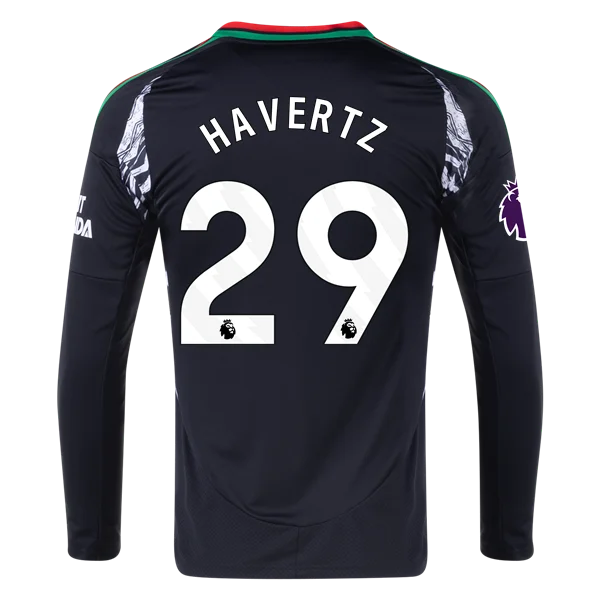 Kai Havertz Arsenal 24/25 Long Sleeve Away Jersey