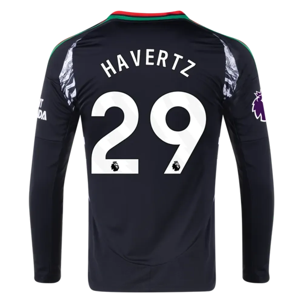 Kai Havertz Arsenal 24/25 Long Sleeve Away Jersey