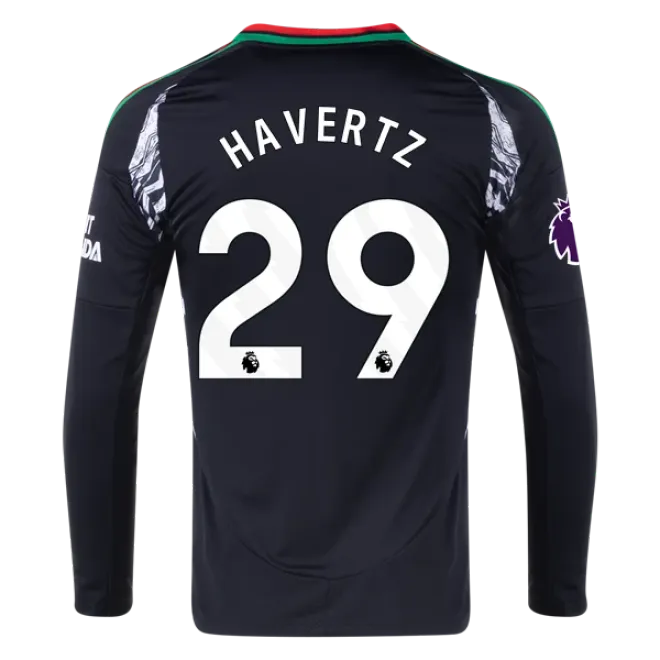 Kai Havertz Arsenal 24/25 Long Sleeve Away Jersey
