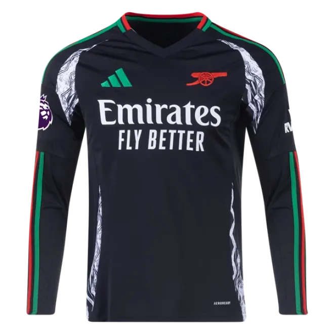 Kai Havertz Arsenal 24/25 Long Sleeve Away Jersey
