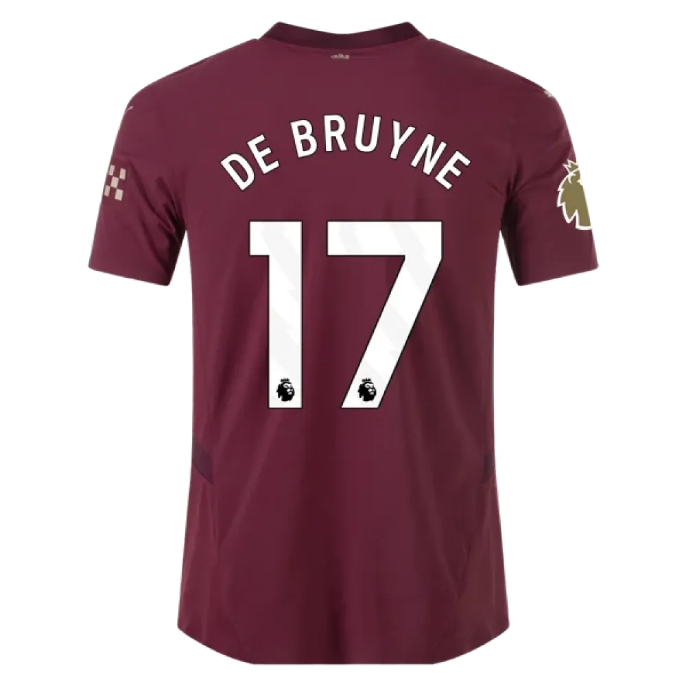 Kevin De Bruyne Manchester City 24/25 Player Third Jersey
