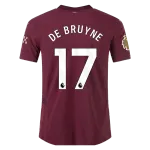 Kevin De Bruyne Manchester City 24/25 Player Third Jersey