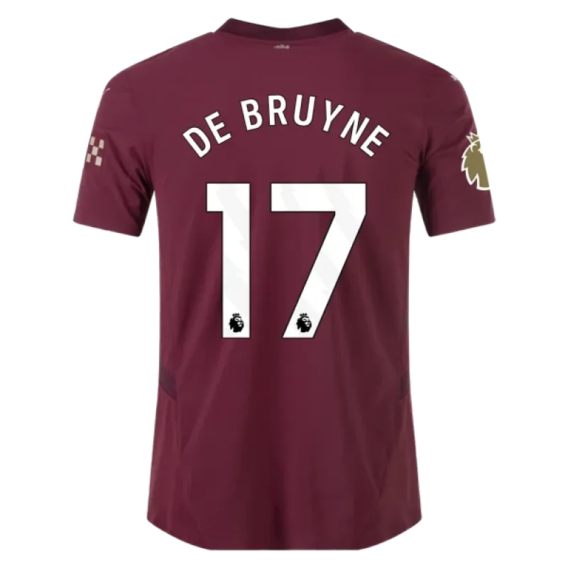 Kevin De Bruyne Manchester City 24/25 Player Third Jersey