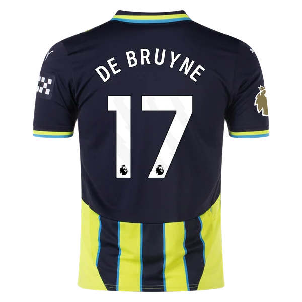 Kevin De Bruyne Manchester City 24/25 Replica Away Jersey