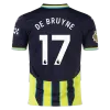 Kevin De Bruyne Manchester City 24/25 Replica Away Jersey