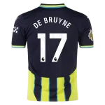 Kevin De Bruyne Manchester City 24/25 Replica Away Jersey