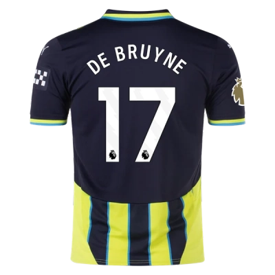 Kevin De Bruyne Manchester City 24/25 Replica Away Jersey 01