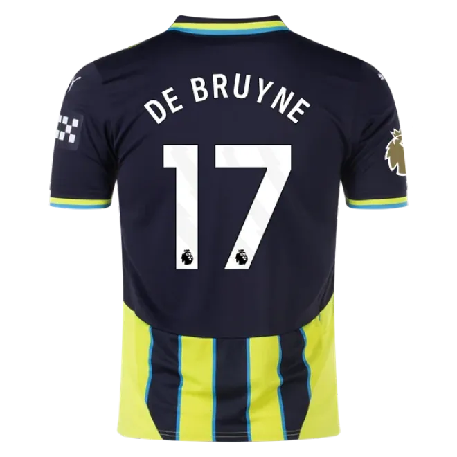 Kevin De Bruyne Manchester City 24/25 Replica Away Jersey