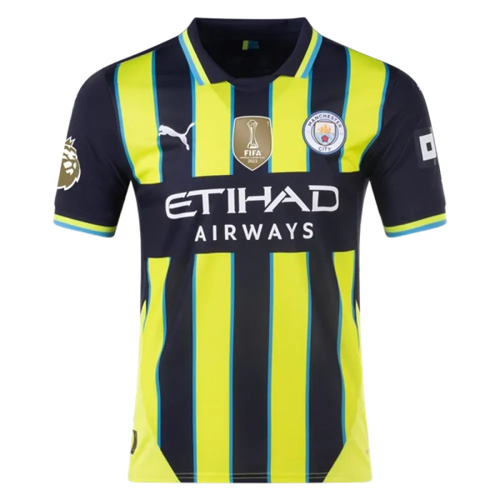 Kevin De Bruyne Manchester City 24/25 Replica Away Jersey
