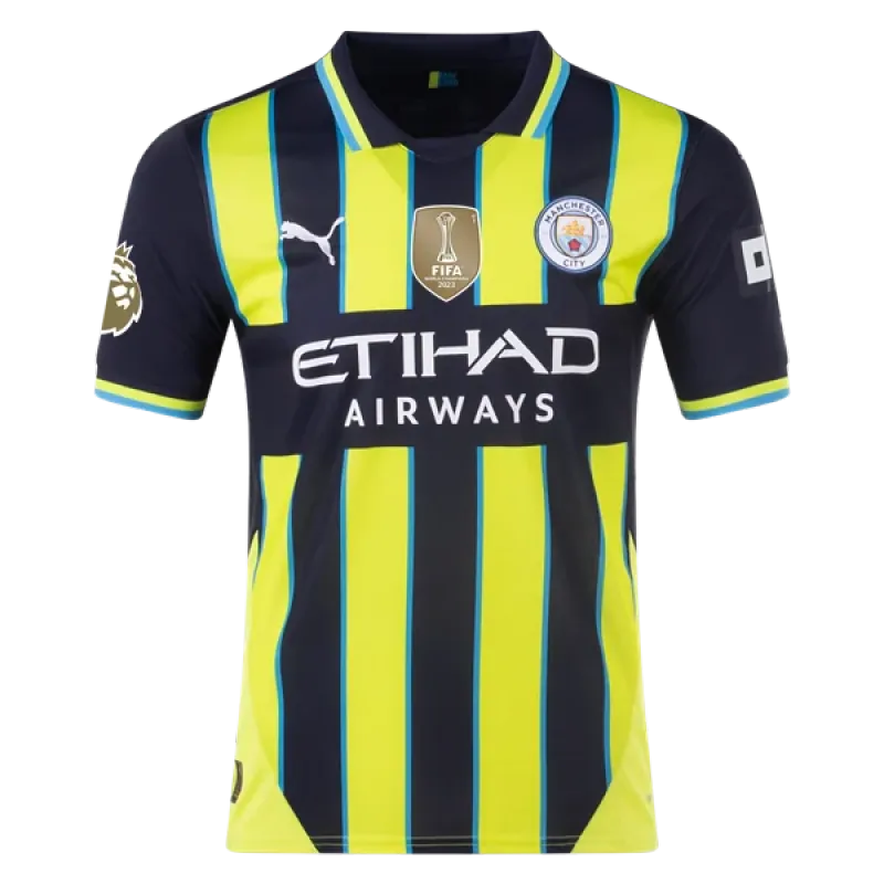 Kevin De Bruyne Manchester City 24/25 Replica Away Jersey