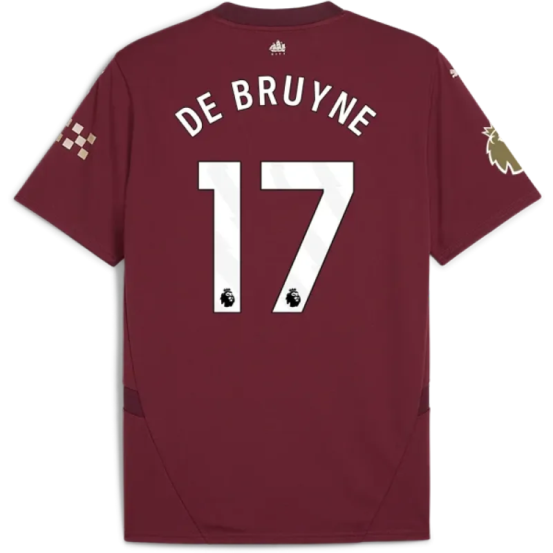 Kevin De Bruyne Manchester City 24/25 Replica Third Jersey