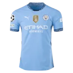 Kevin De Bruyne Manchester City UCL 24/25 Player Home Jersey