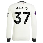 Kobbie Mainoo Manchester United 24/25 Long Sleeve Player Third Jersey