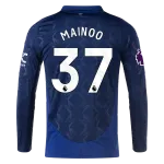 Kobbie Mainoo Manchester United 24/25 Long Sleeve Away Jersey
