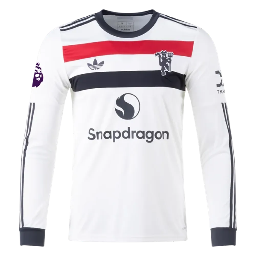 Kobbie Mainoo Manchester United 24/25 Long Sleeve Third Jersey